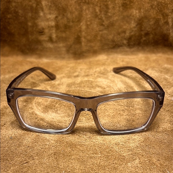 Joseph & Marc Transparent Smoke Gray Eyeglass Frames - Picture 1 of 8